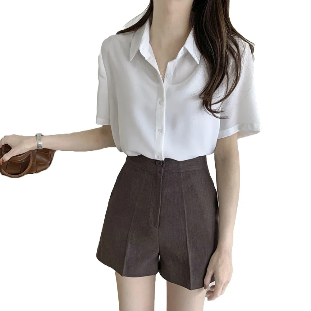 

French Chiffon Shirt Applicable Gender Application Clothing Length Elasticity Item Item Fabric Applicable Gender