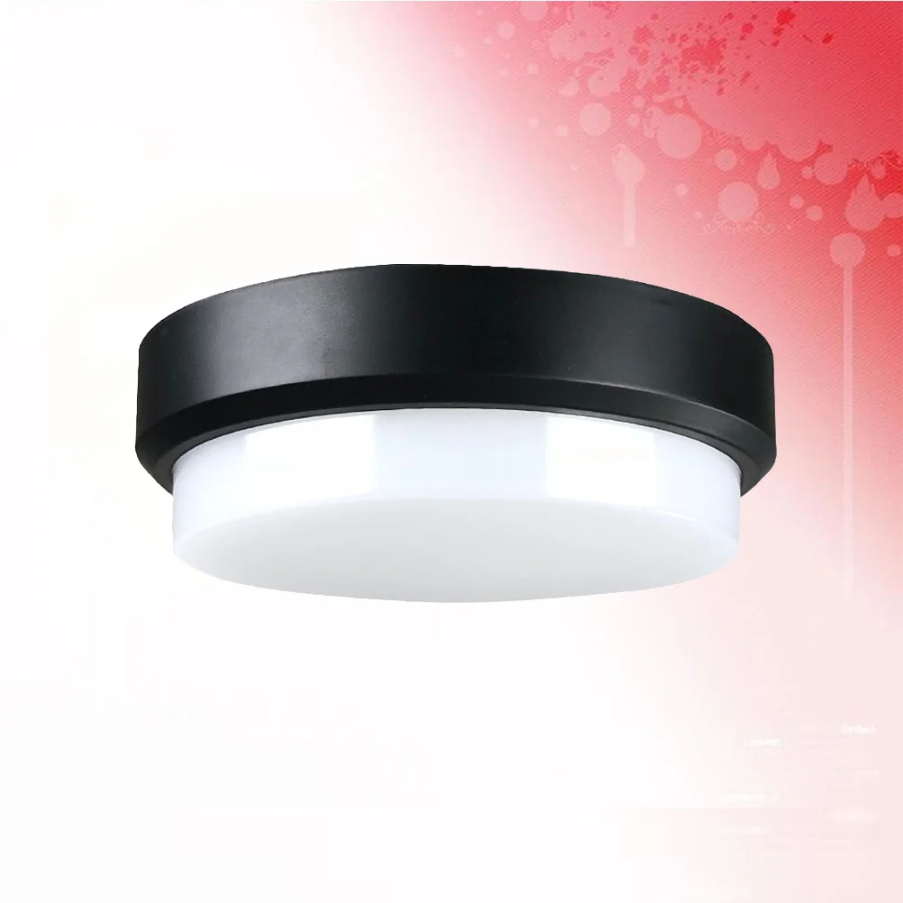 مصباح سقف ليد حديث 100-265 فولت 20 واط 6500 كيلو أبيض وأسود تبريد أبيض مقاوم للماء الجدار الخفيفة للمنزل Ktv بار فندق