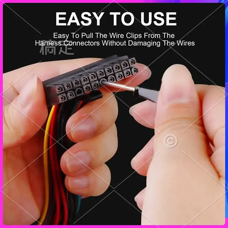 

NEW-30 шт., инструмент для удаления автомобильных терминалов, съемник, автонабор, комплект для мотоциклистов, инструмент для ремонта автомобилей, разборка автомобильных клемм, легко Insta