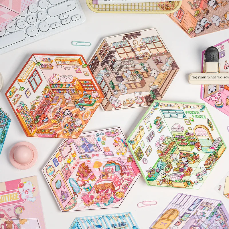 2 Sheets Cartoon Mi…