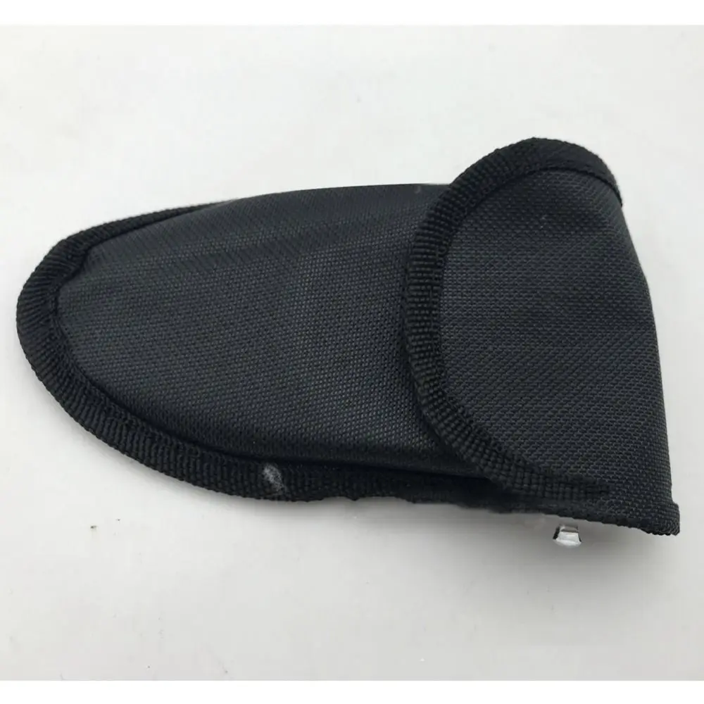 Stainless Steel Folding Shovel Carry Pouch Included Lightweight Garden Trowel Comfortable Grip Camping Shovel Gardening Tasks