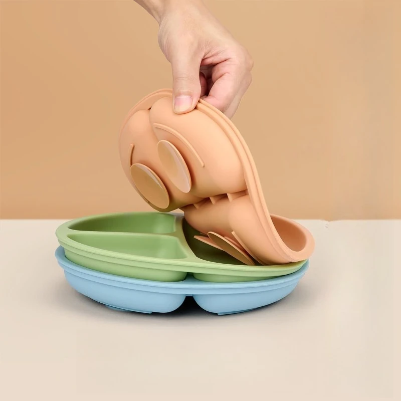 

Детская силиконовая тарелка, детская решетка для прикорма, круглая силиконовая тарелка