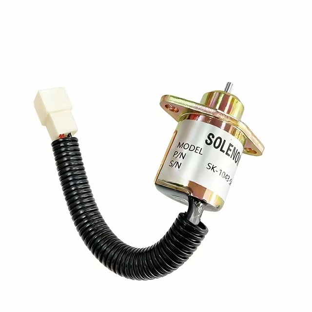 

Соленоид 12В SK-1043-58 6281-910-011-00 SA-5190-12 1503ES для Iseki E3CD E3CE E3CF E3CG E3CD-T E3CC