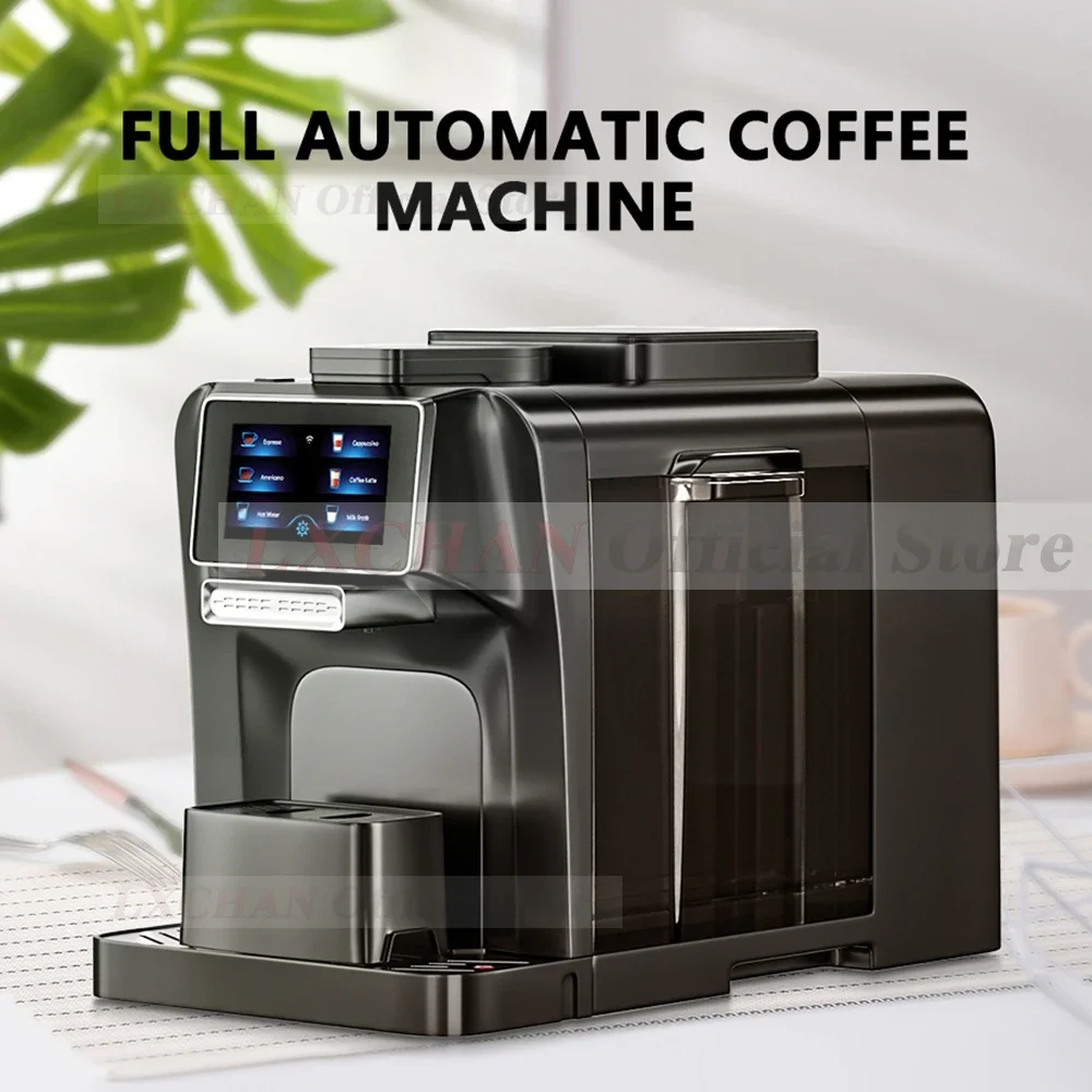 

HomeWise AC-T6 Fully Automatic Coffee Maker 11 Type Fancy Coffee Electronic Refrigerated Milk Tank Latte Espresso Coffee Machine