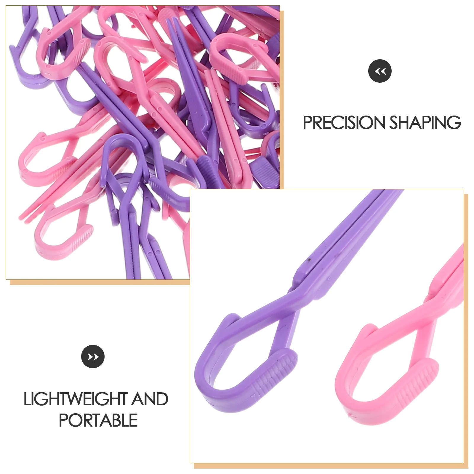 160 قطعة من مشابك تشكيل الأظافر لتحديد المواقع بدقة لملحقات أظافر الجل وأدوات مانيكير لصالونات التجميل المنزلية وإكسسوارات فنية ذاتية الصنع #4