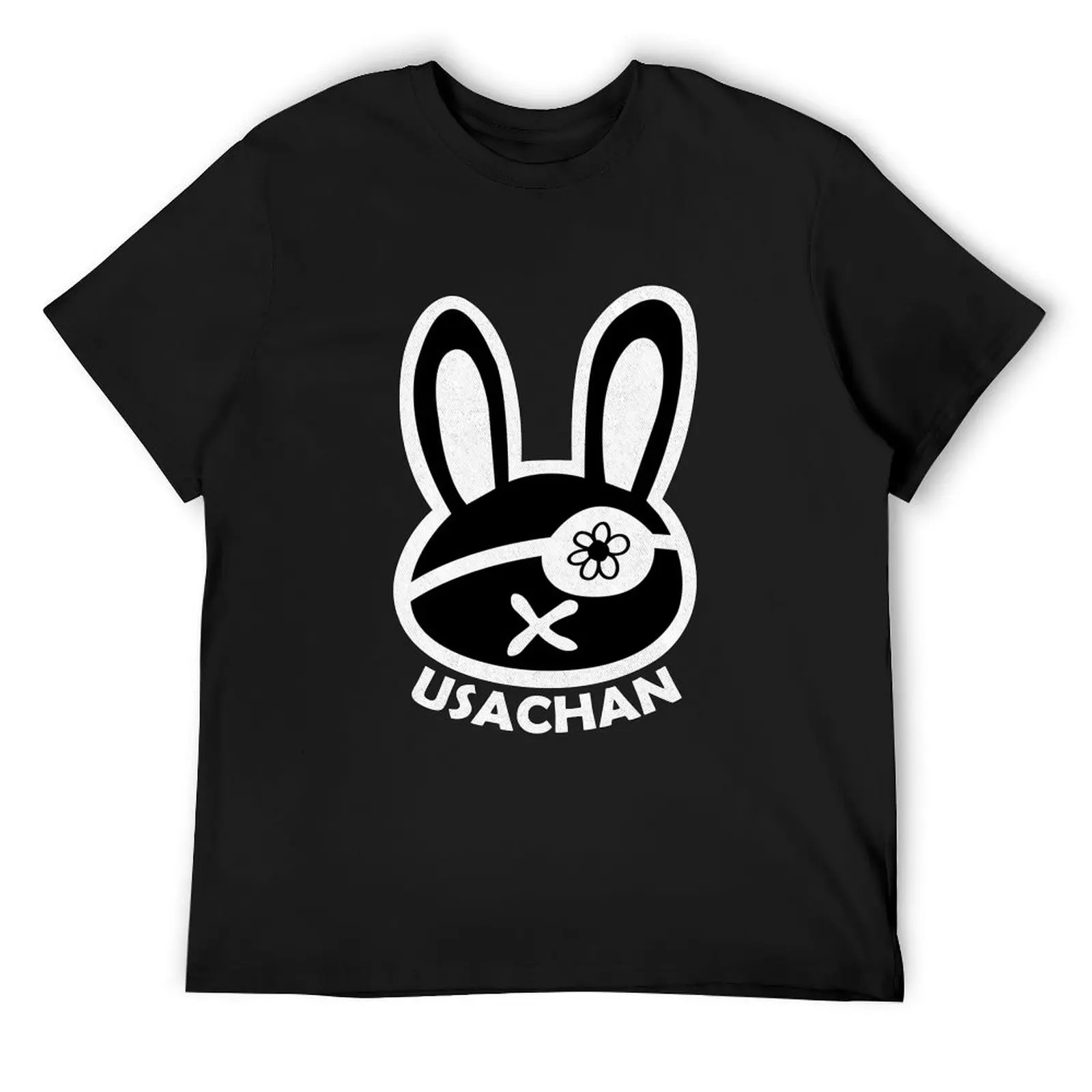 Buddha Usachan Bunny Rabbit Eyepatch T-Shirt custom shirt sweat clothing for men