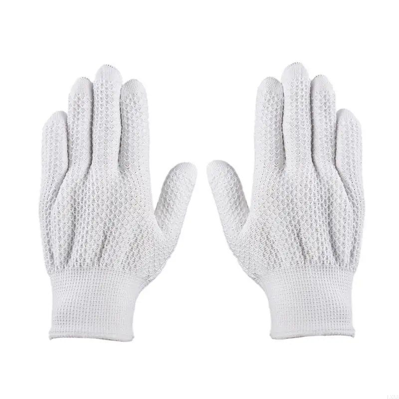 LXAA القفازات المقواة لتلميع حبات الألياف بناء المتانة 2x #3