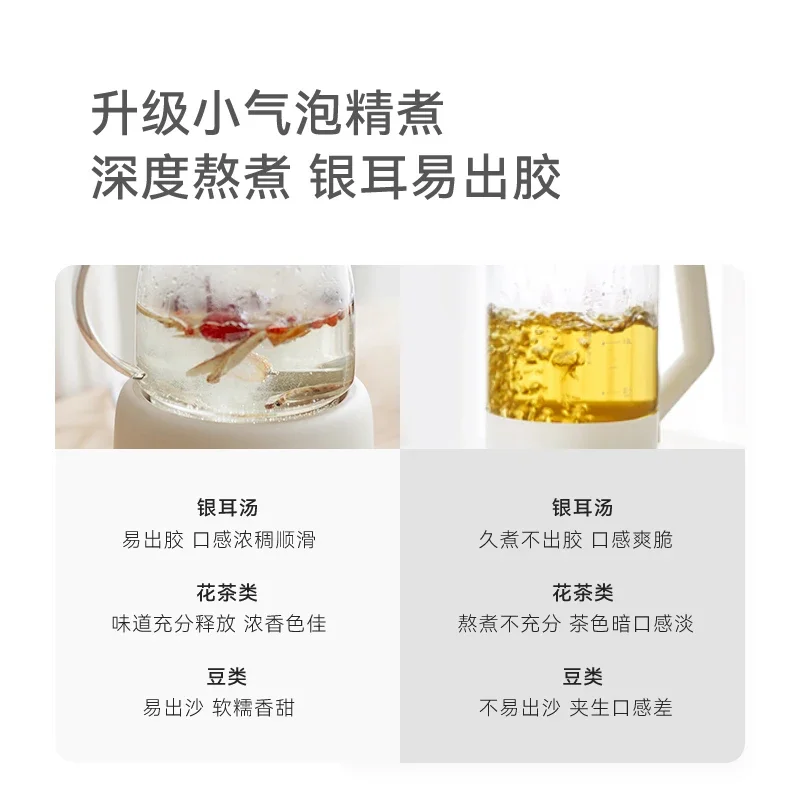 New household all-glass health pot multi-functional office small pure glass tea boiling water new style