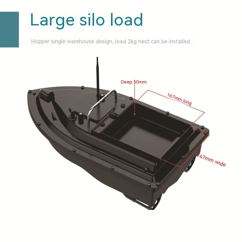 Barco de anidación con Control remoto inteligente, Gps, 500m, bajo, retorno automático eléctrico, gancho de posicionamiento, envío de pesca de remolque, nuevo