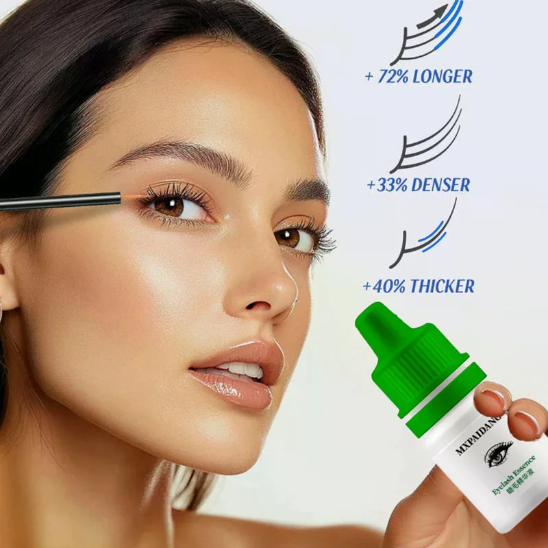 Siero per la crescita rapida delle sopracciglia Crescita dei capelli delle ciglia Prodotto anti-perdita dei capelli Prevenire la calvizie Più spessa Allungamento del trucco del sopracciglio