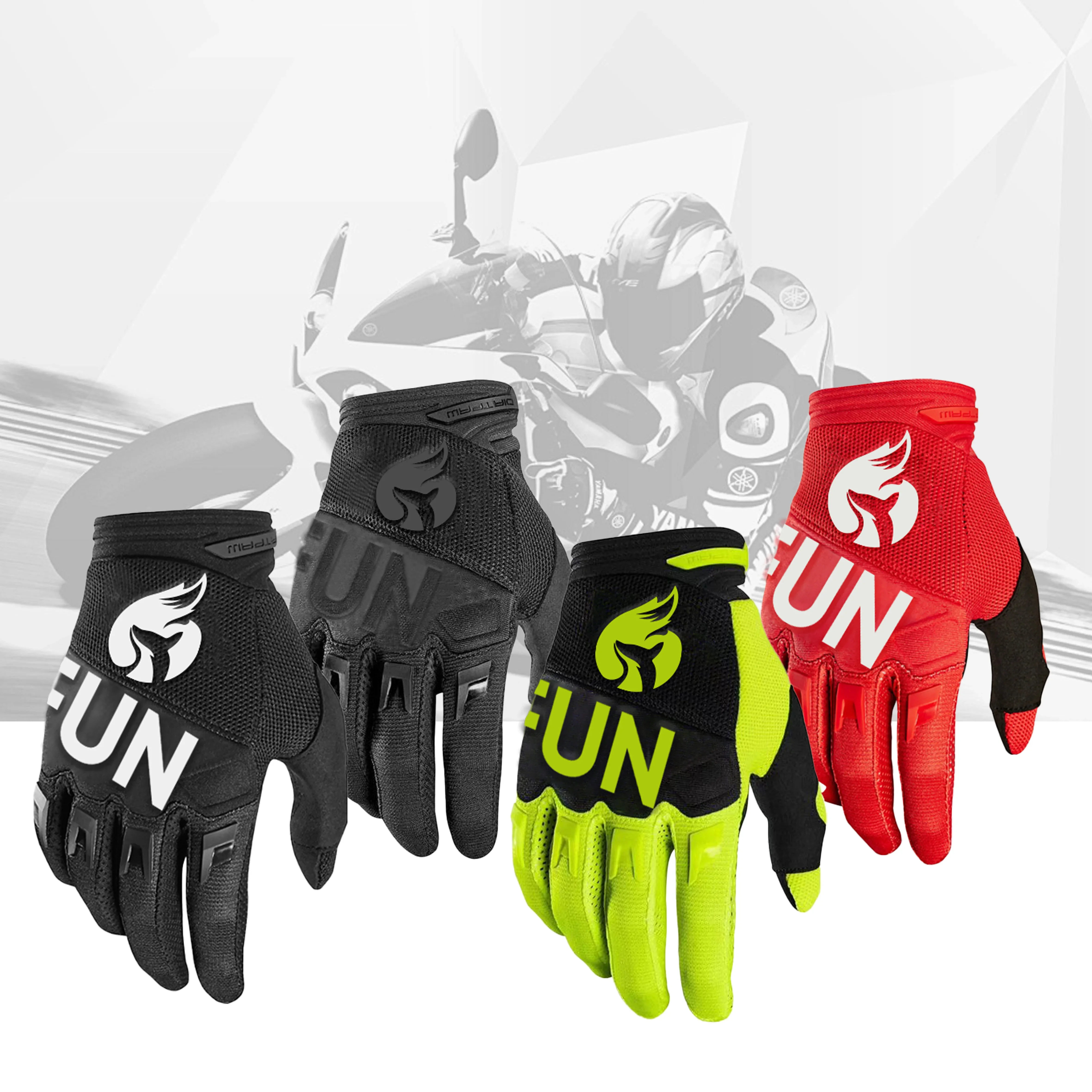 

Новинка, Четырехцветные весенне-Осенние перчатки для сенсорного экрана для езды на горном велосипеде