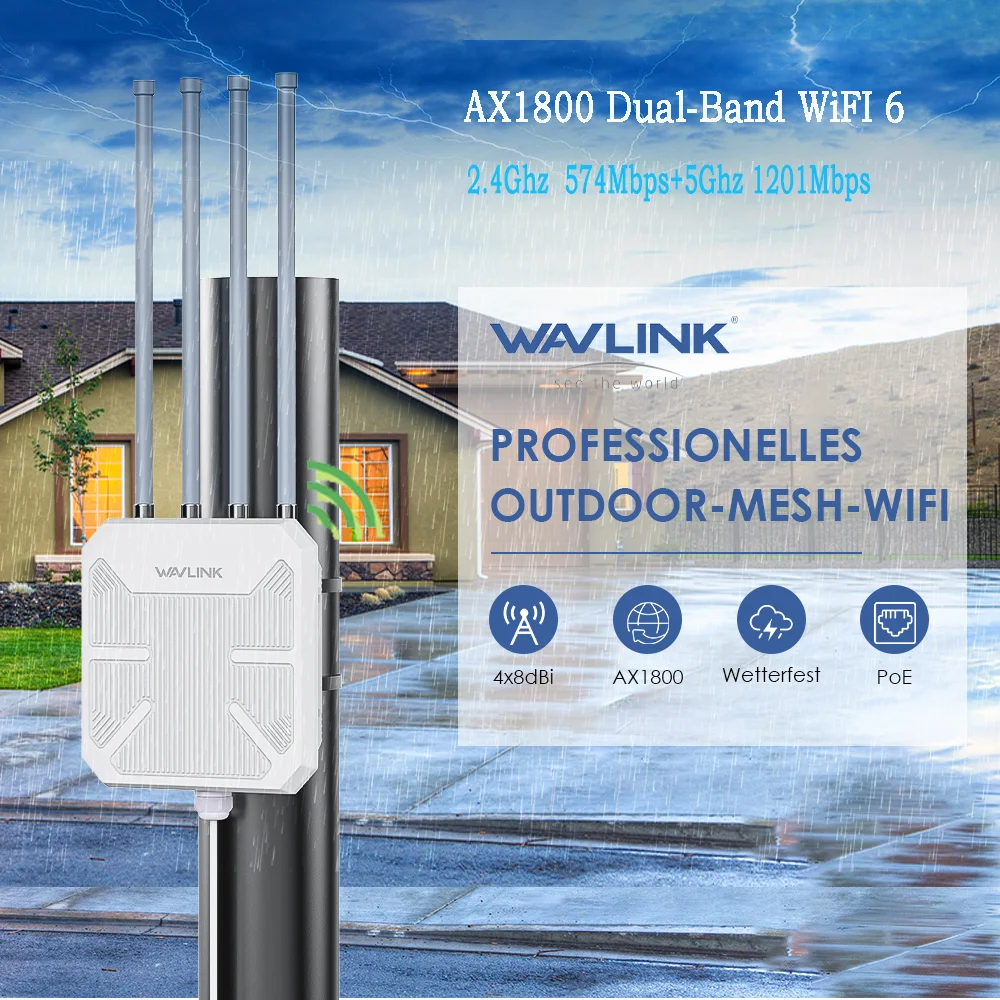 WAVLINK AERIAL HD6 WiFi 6ルーターの実際の使い方と性能評価：長距離・屋外対応の真の実力とは