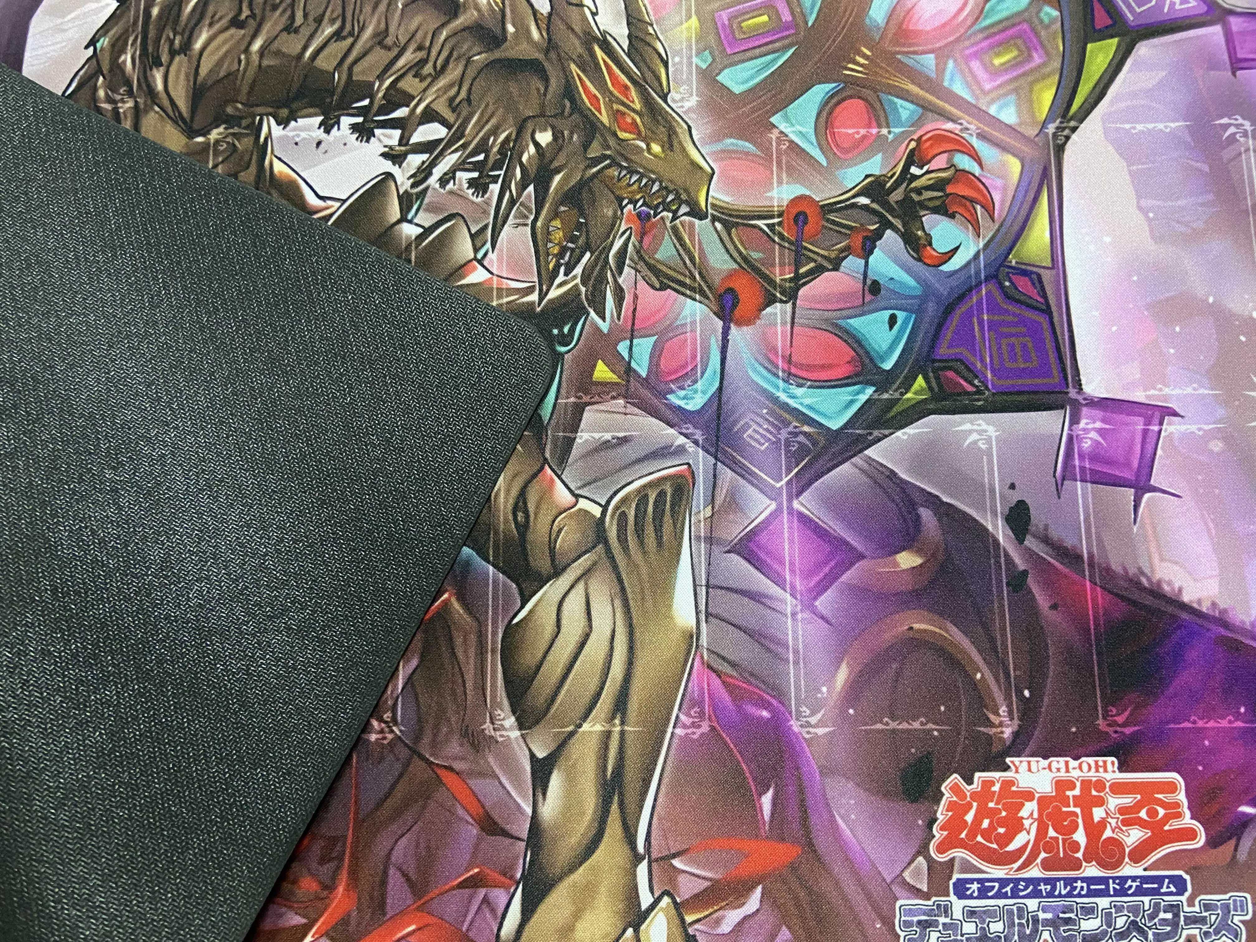 YuGiOh Grand-Guignol Finale Dragon Playmat Blazing Cartesia,the Virtuous TCG CCG การ์ดเกมยางเมาส์ Pad