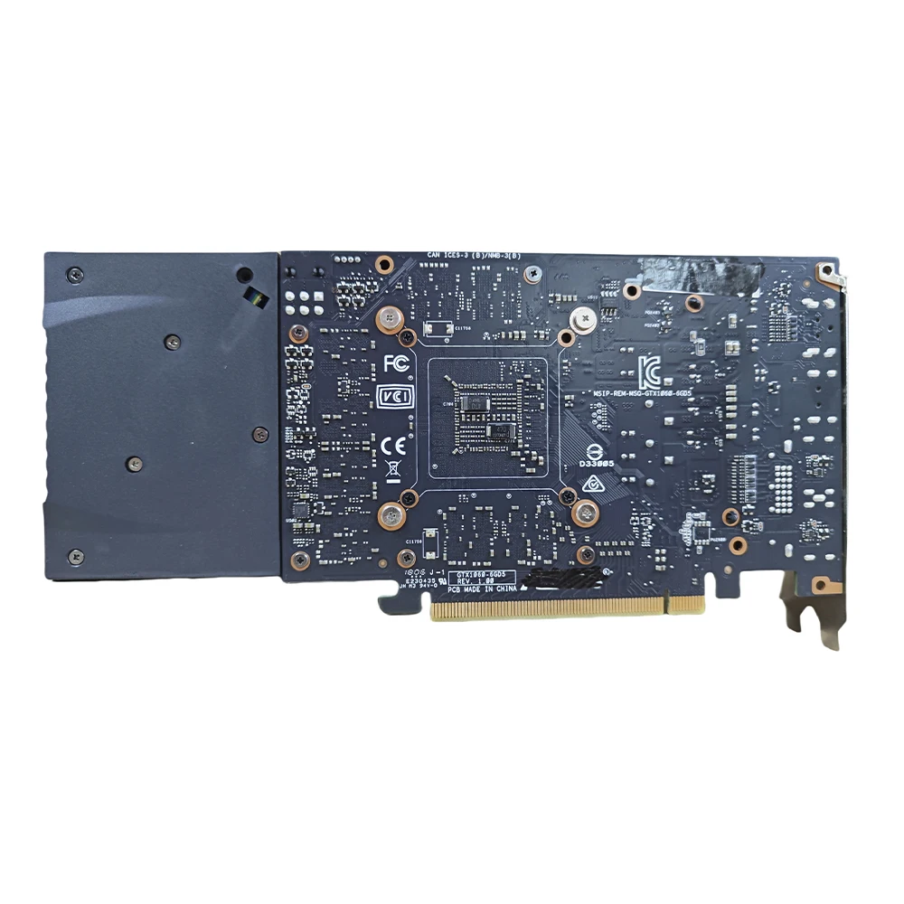 NVIDIA GeForceGTX 1060 6GD5 & 3GD5 VGA لـ GS GDDR5 بطاقة الرسومات المكتبية تدعم PCIE 3.0 HDMI DVI مروحة واحدة
