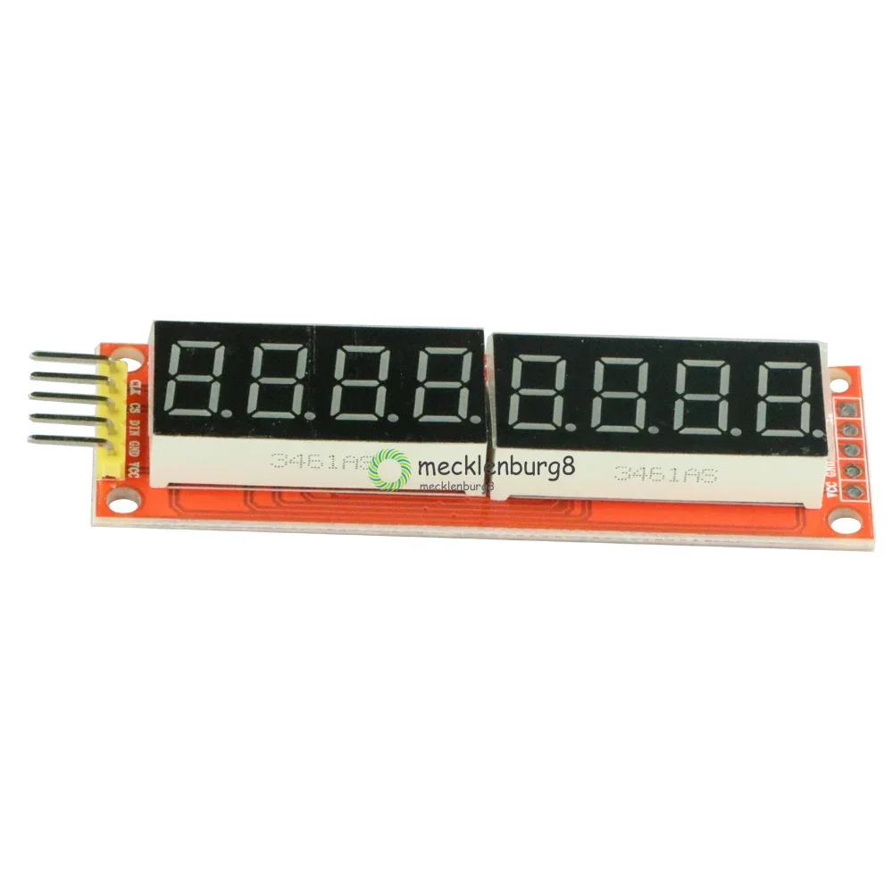 1PCS MAX7219 8-digit LED Display 7 segment SPI digital tube Control Module for Arduino Raspberry Pi for Micro Controller