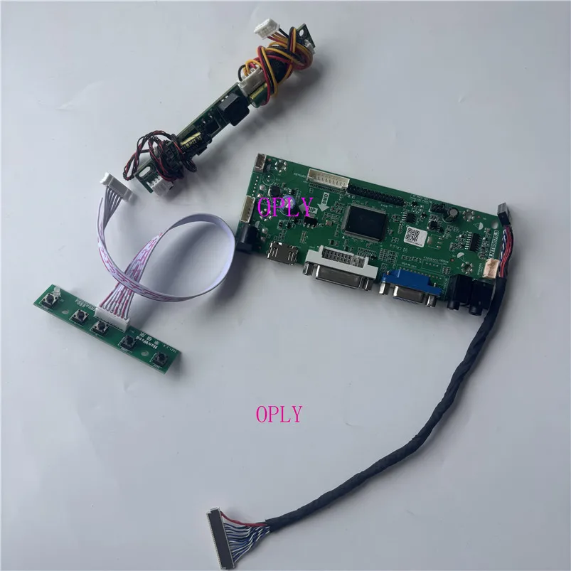 M.NT68676  VGA HDMI-compatible DVI Controller board for LM240WUA-SSA1 LM240WUA 1920X1200 LED panel screen monitor 24