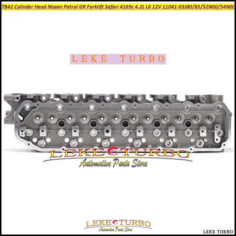 

11041-03J80 11041-03J85 TB42 Engine Cylinder Head For Nissan Patrol GR Forklift Safari 4169c 4.2L L6 12V 11041-52N00 11041-54N00