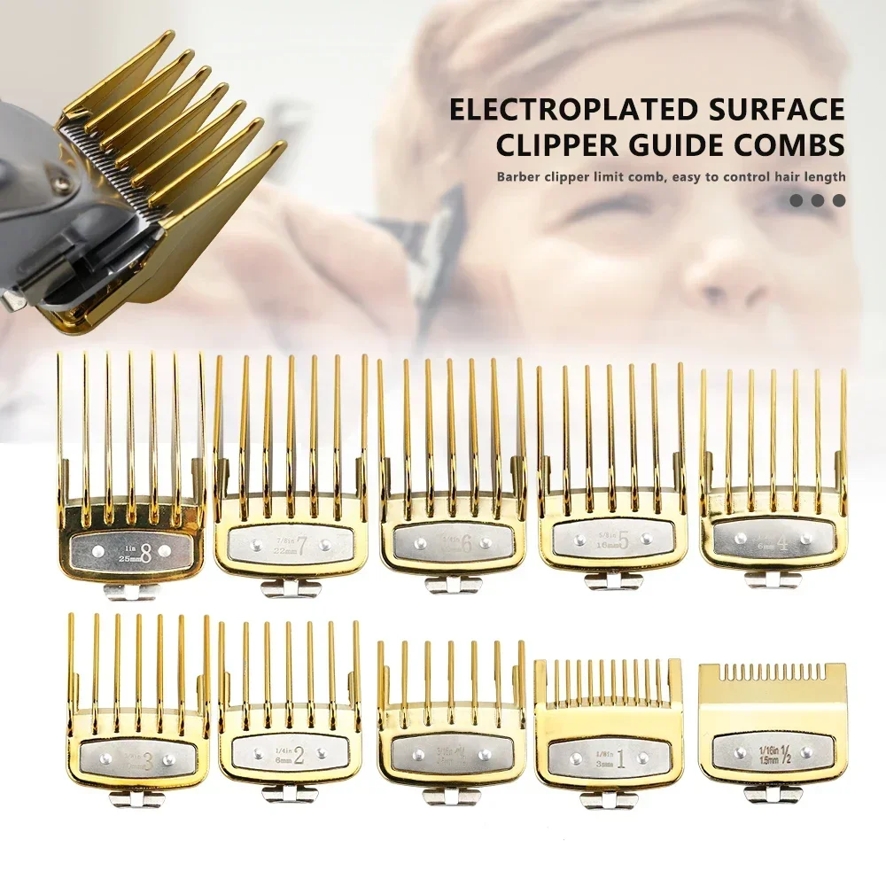 Professional Hair Clipper Limit Guide Comb For Wahl Trimmer Universal Cutting Guide Comb Haircut Tools Hair Clipper Limit Comb