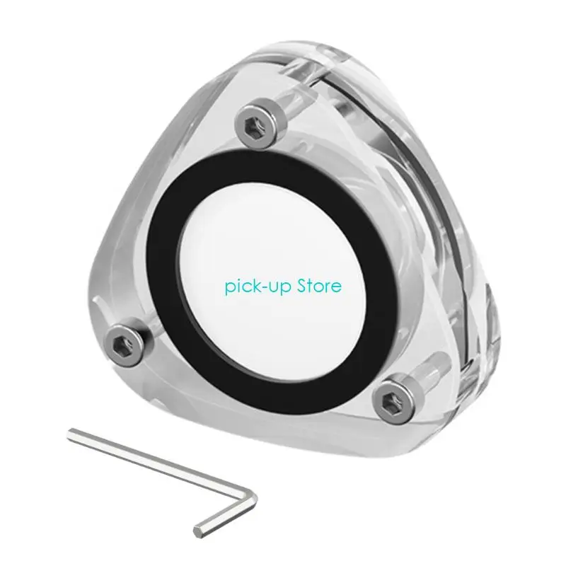 Q5WA Protective Acrylic Mounting Bracket Secure Attachment Metal Objects Easy Installation