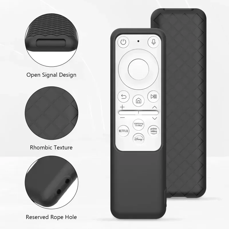 Soft Silicone Protective Case Shockproof Sleeve for Solar Remote Control | Dust-proof Smart TV Remote Case for BP59-00149