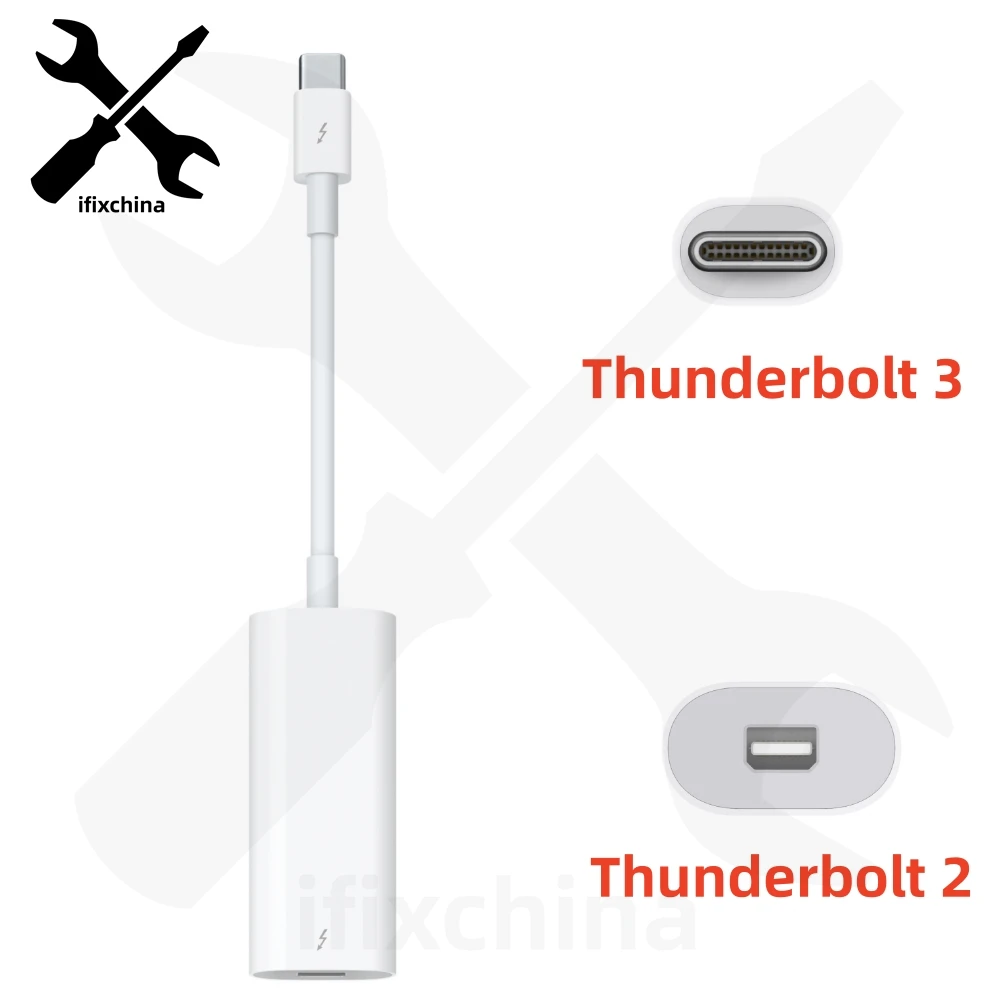 

USB-C Thunderbolt 3 to Thunderbolt 2 Adapter Converter Cable MMEL2AM/A A1790 for Apple Macbook Pro Air Display Mac mini Mac Pro