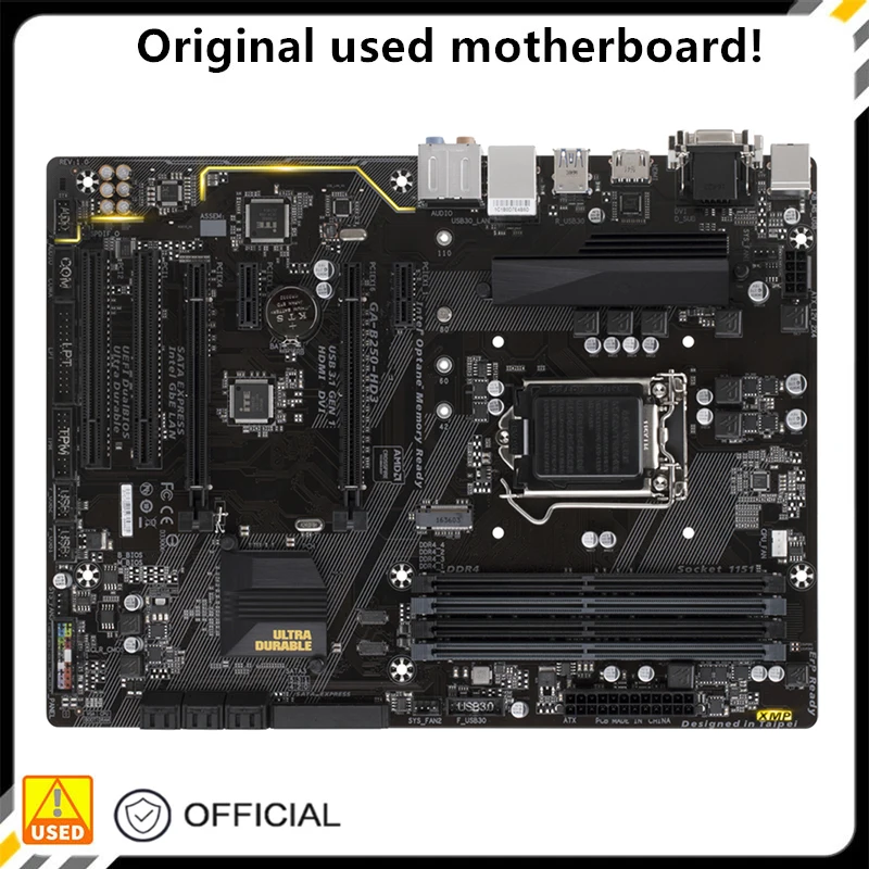 

B250-HD3 For GA-B250-HD3 ATX Original Used Desktop Intel B250 64GB DDR4 Motherboard LGA 1151 i7/i5/i3 USB3.0 SATA3