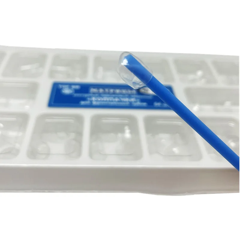 Coroas transparentes anteriores dentais para adultos, ferramentas do dentista, 1.910, 1.911, 1.912, 64 pcs