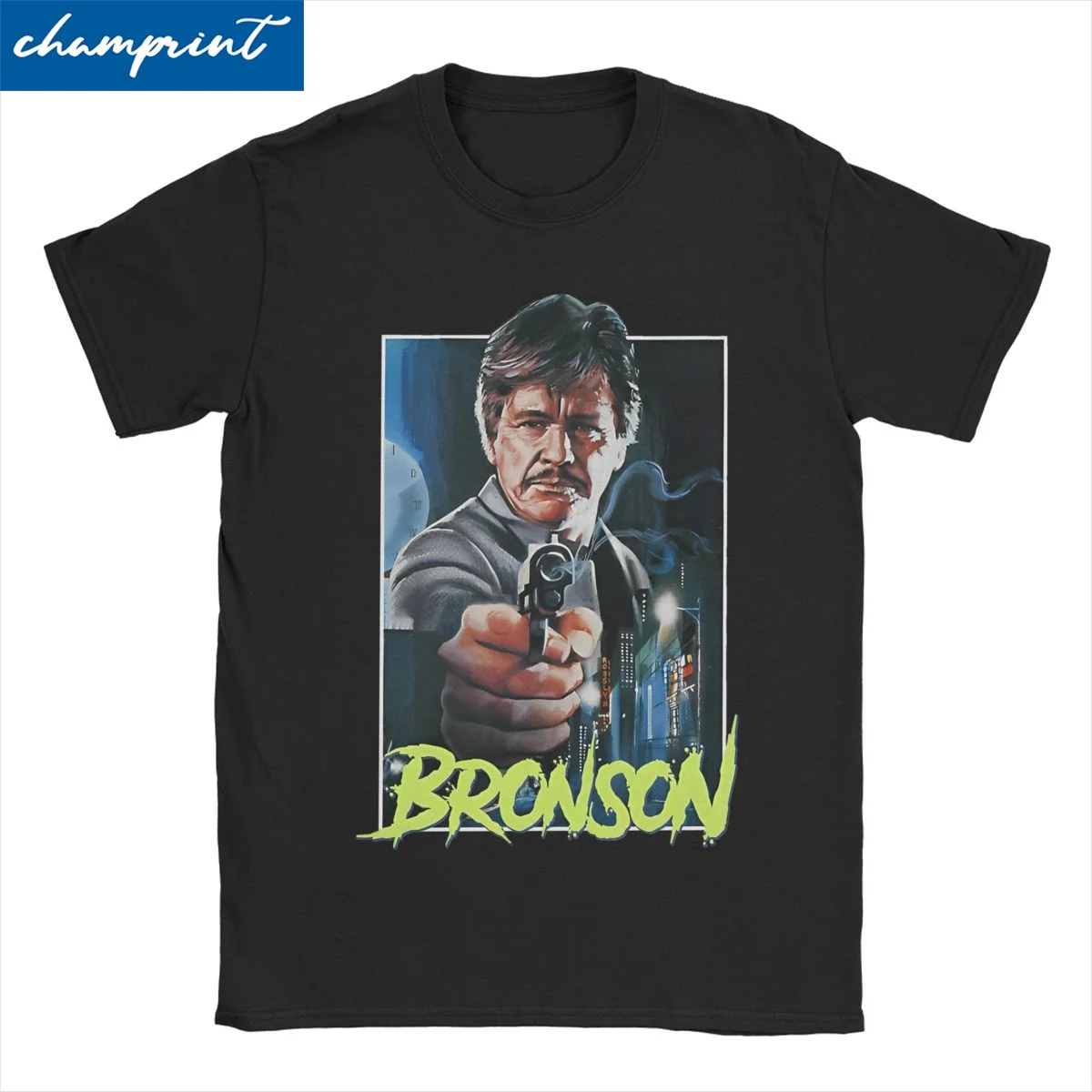 The Vigilante-Charles Bronson for Men Women T Shirt Funny Tees Short Sleeve O Neck T-Shirt 100% Cotton Plus Size Clothes