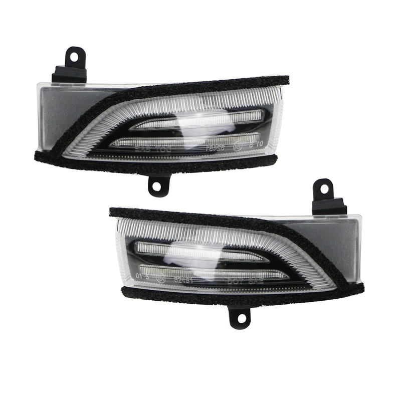 Sequential LED Dynamic Side Wing Mirror Turn Signal Light Lamp For Subaru Crosstrek Forester Impreza Legacy WRX 12-21