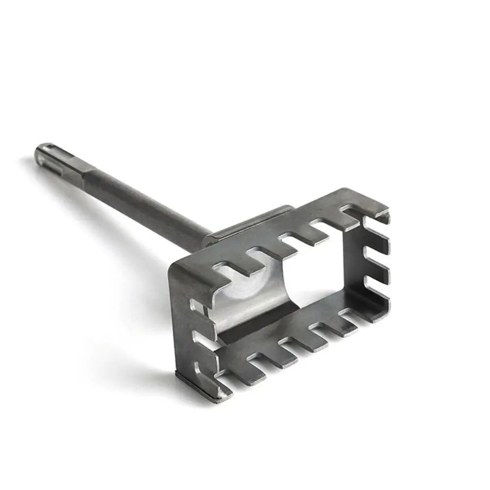 

Quick Cutting Square Hole Cutter Punch Slotting Square Socket Puncher Square-handled 4 Pits Round-handle 2 Pits and 2 Grooves