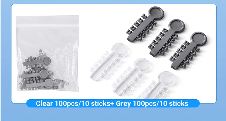 20 sticks AZDENT Dental Kieferorthopädische Rotation Keile Verbrauchsmaterialien Ligatur Rotary Torsion Pad Für Archwire Hosenträger Behandlung – Detail 5