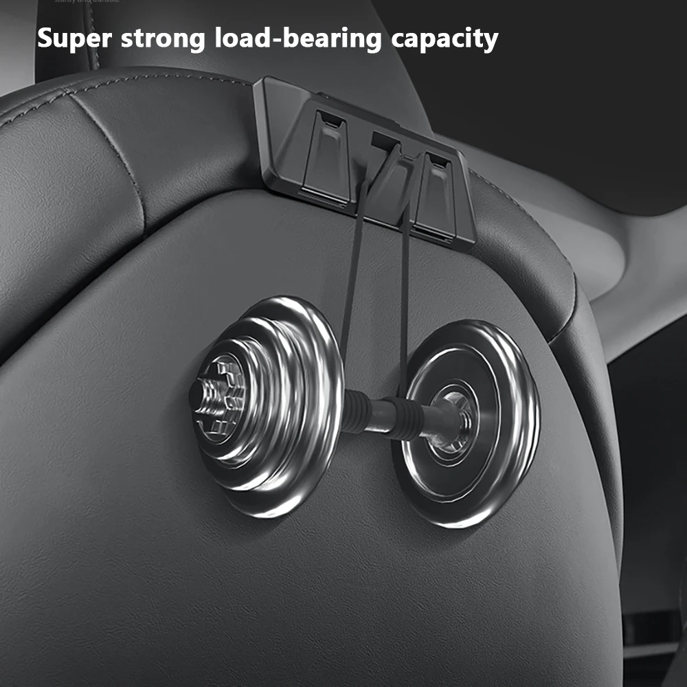 

Крючок для спинки сиденья для Tesla New Model Y Juniper 2025 Launch Model 3 Highland 2024, несколько крючков, складная конструкция