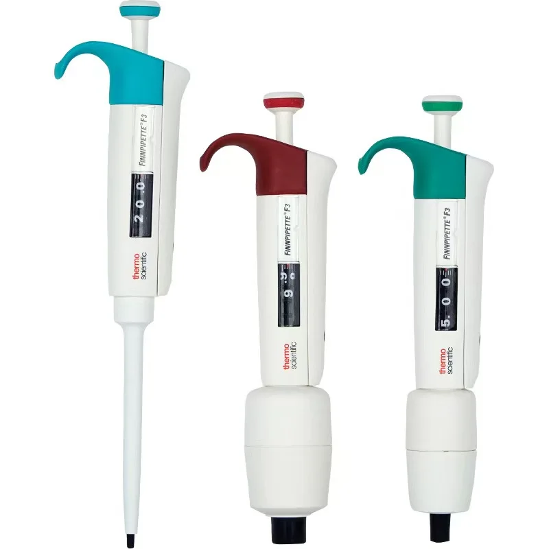 Veidt Weighing for Thermo Fisher Laboratory 5 to 50μL Single Channel Variable Volume Automatic Transfer Micropipette Pipette