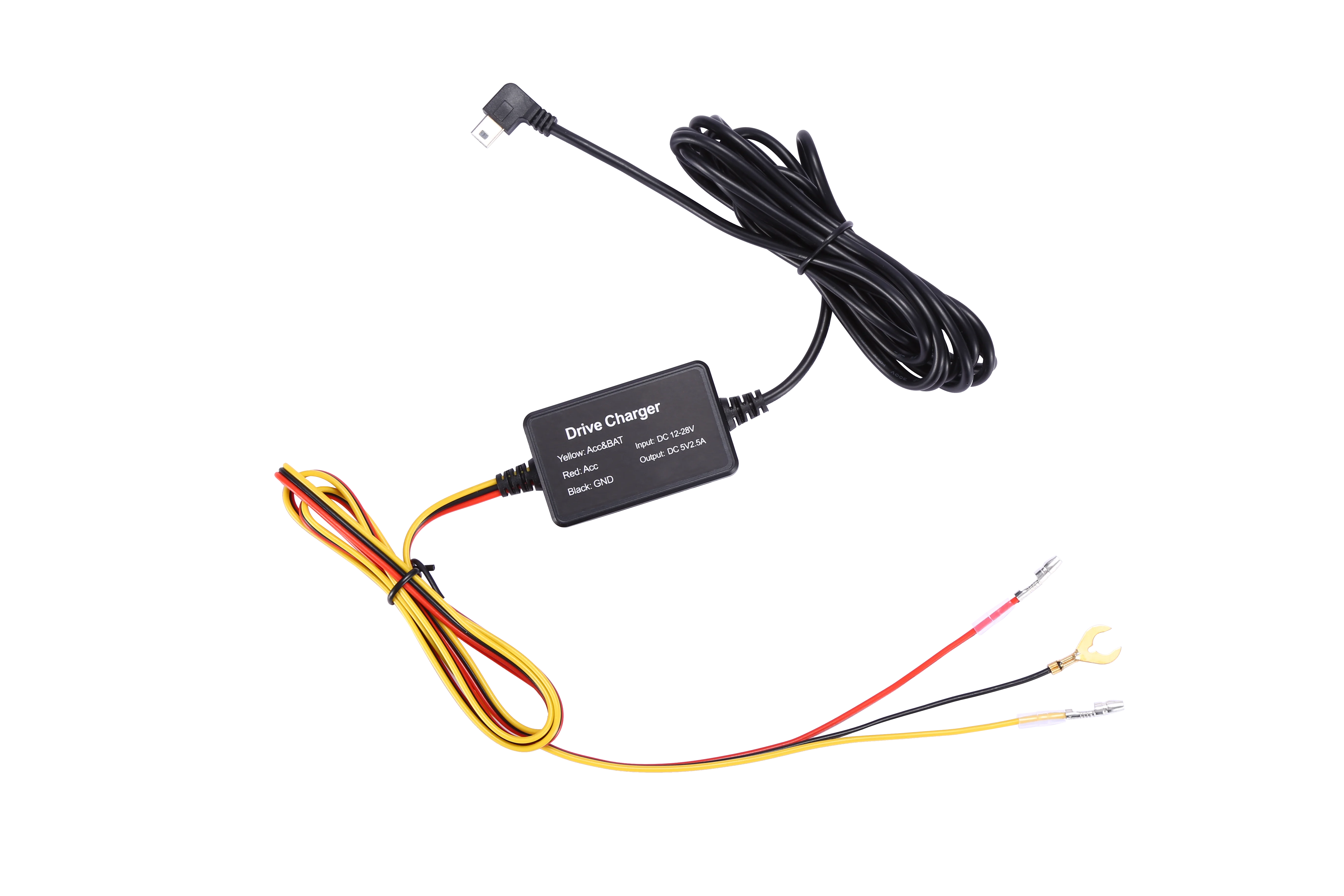 AZDOME Hardwire-Kit Für Dashcam Mit Mini-USB | Mit Parkmodus & Niederspannungsschutz