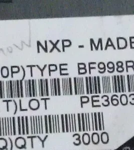 

200PCS/LOT BF998 BF998A Silkscreen MO Gate MOSFET N Channel 12V RF High Frequency Amplifier SOT-143