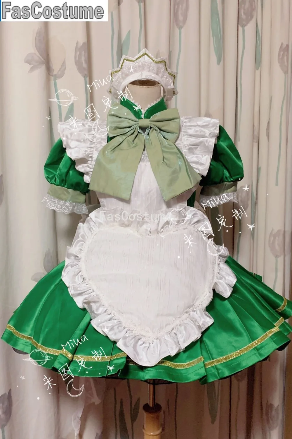 

[Customized] Anime Tokyo Mew Mew Akira Mizuki Maid Dress Cosplay Costume Lovely Uniform Halloween Party Outfit Women