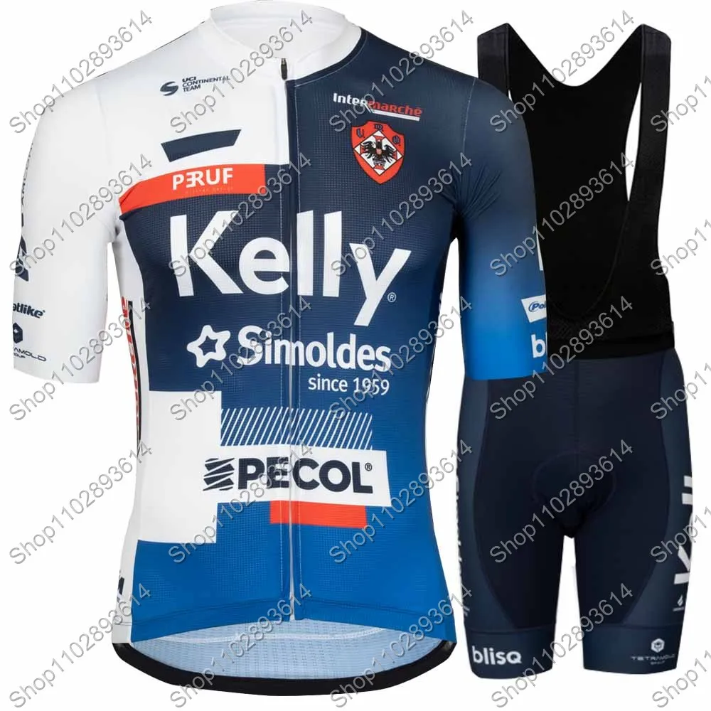 2024 Kelly Simoldes UDO Cycling Jersey Men Short Sleeve Portugal Clothing Road Bike Shirts Suit Bicycle Bib Shorts MTB Ropa