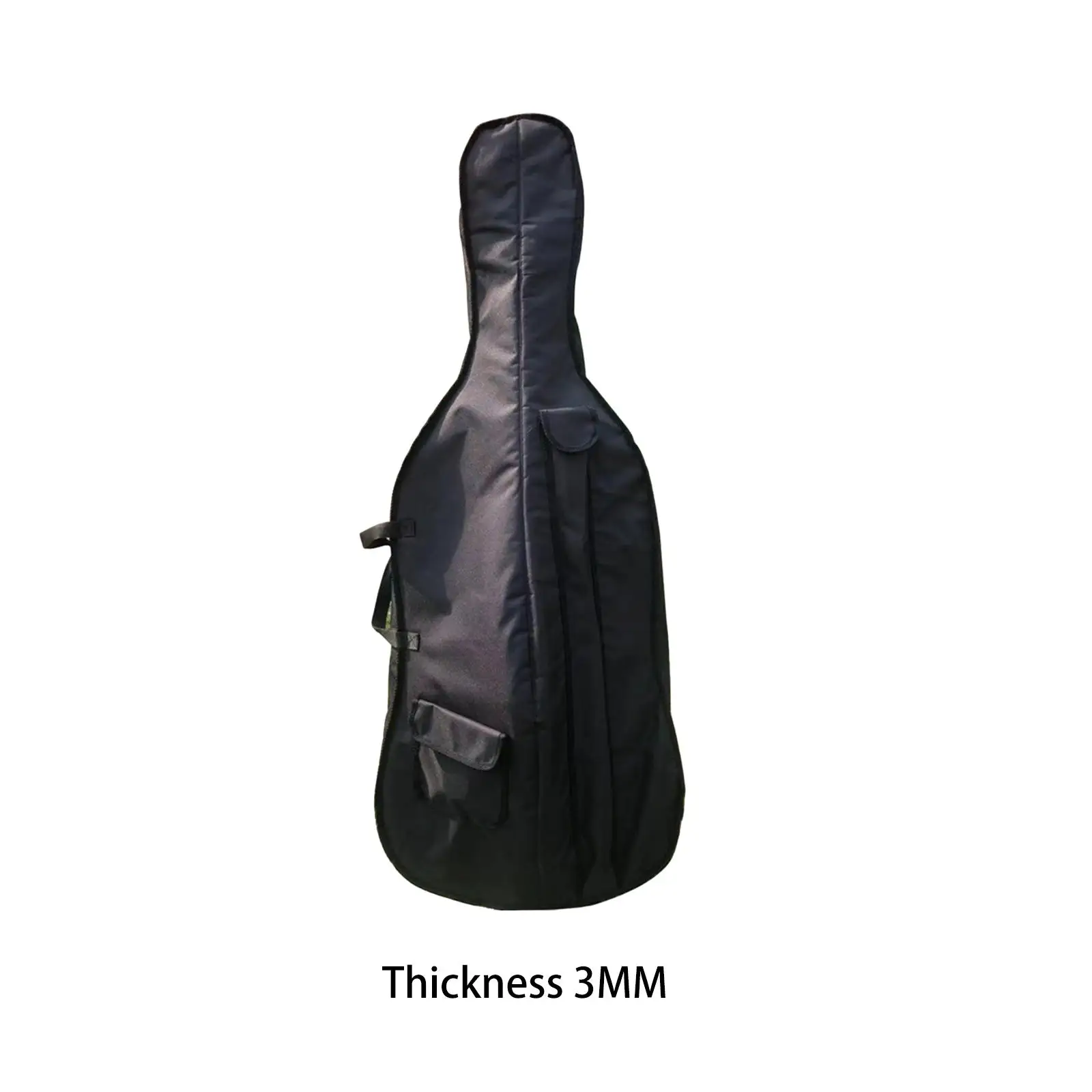 Cello Carrying Bag Soft Cello Case Portable Large Capacity Padded Cello Backpack Waterproof for Concert Stage Performance