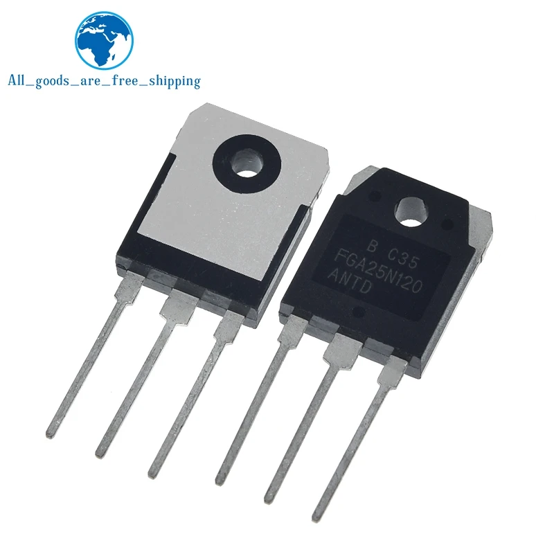 TZT 5PCS/lot FGA25N120ANTD FGA25N120 25N120