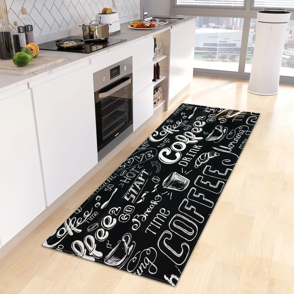 

VIKAMA flannel carpet features innovative cross-border bedroom anti-slip decorative floor MATS for home decoration