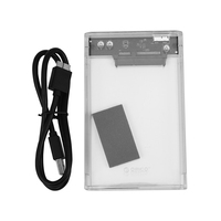 Orico 2139U3-CR Transparent 2.5 Inch Hdd Case Sata To Usb 3.0 Adapter High Speed Box Hard Drive Enclosure For Samsung Seagate Ss