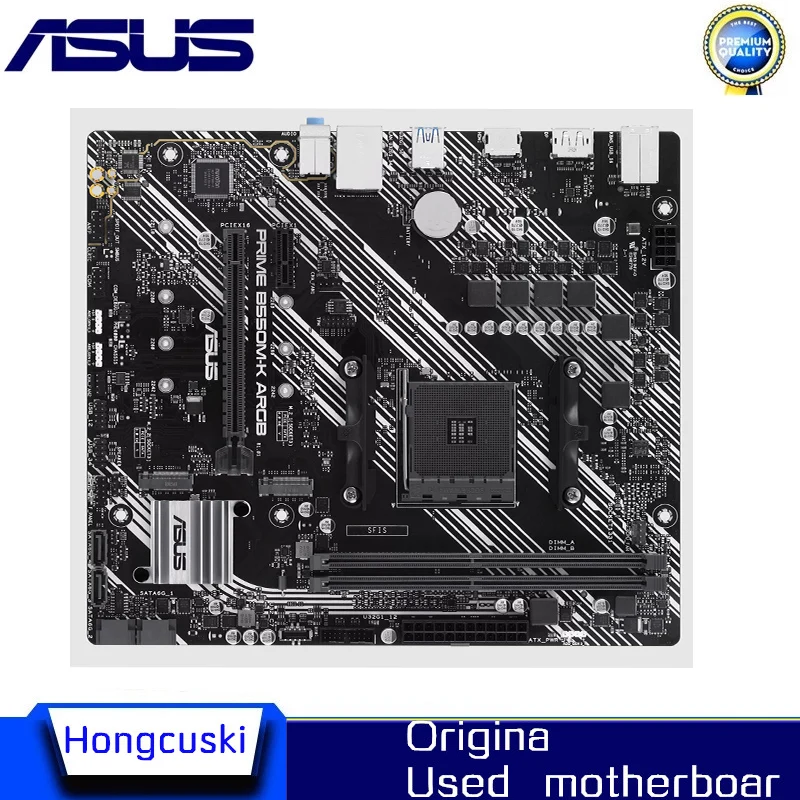 

Материнская плата ASUS PRIME B550M-K ARGB с разъемом AM4 DDR4 B550