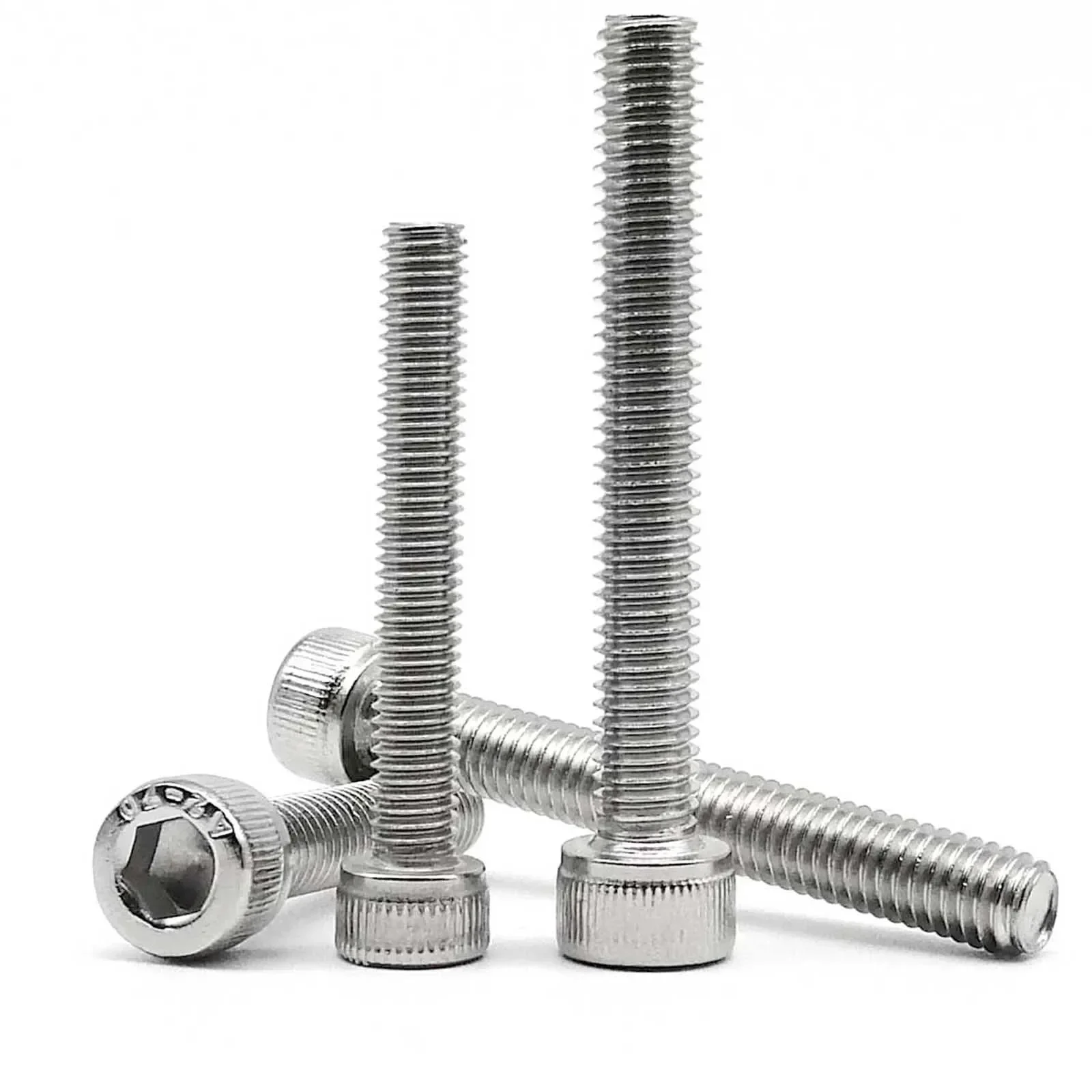 5/10pc M3 M4 M5 M6 M8 304 A2 Stainless Steel DIN912 Allen Hexagon Hex Socket Head Cap Bolt Screw Over Ultra Long 200mm