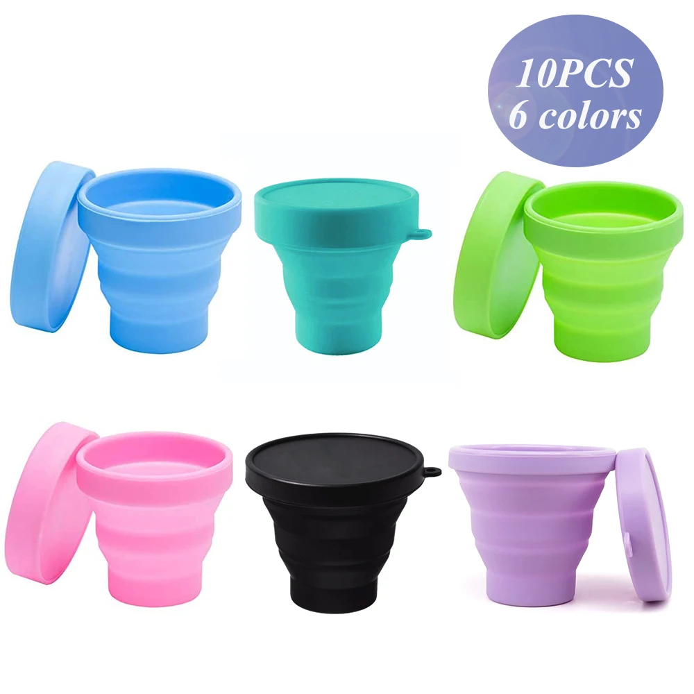 10PCS Foldable Silicone Cup For Woman VIP LINK