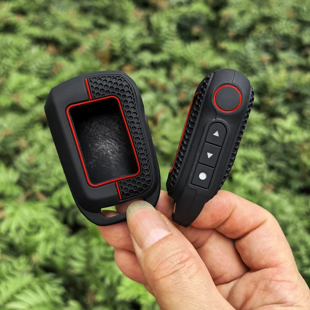 Силиконовый чехол для ключей 2025 для русского Starline A92/A94/V62/A62/A64 Tamarack, 2-сторонняя автомобильная сигнализация, ЖК-брелок с дистанционным управлением, аксессуары