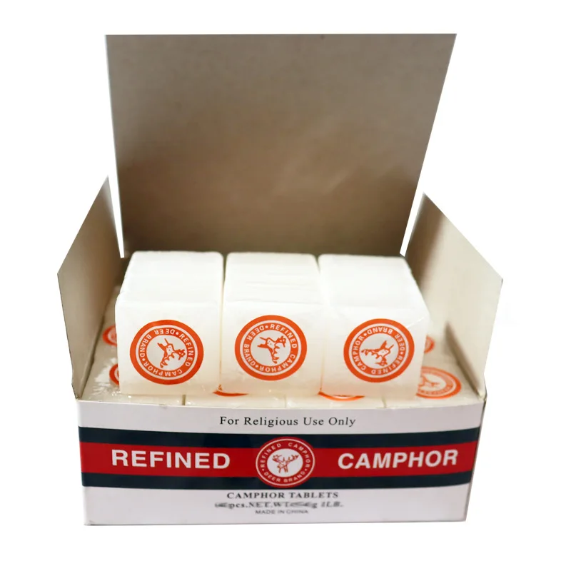 Tabletas de Alcanfor para Almacenamiento en el Hogar, Ideales para Armarios, Zapateros y Cajones