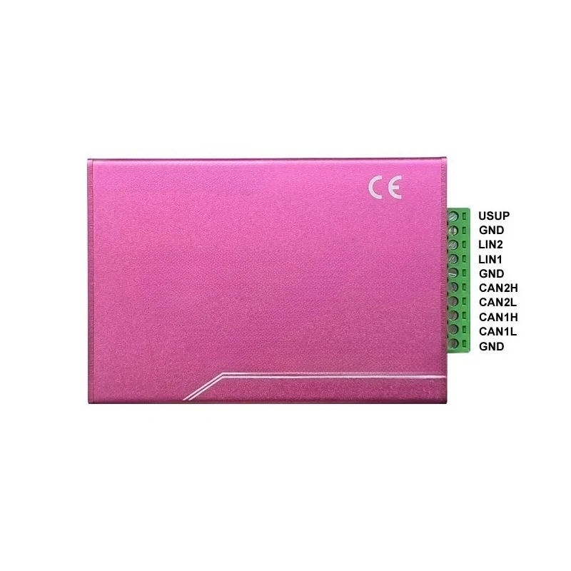 

USB to LIN/CAN FD Bus Analyzer, DBC & LDF Protocol Supported for USB2CAN2II Parsing