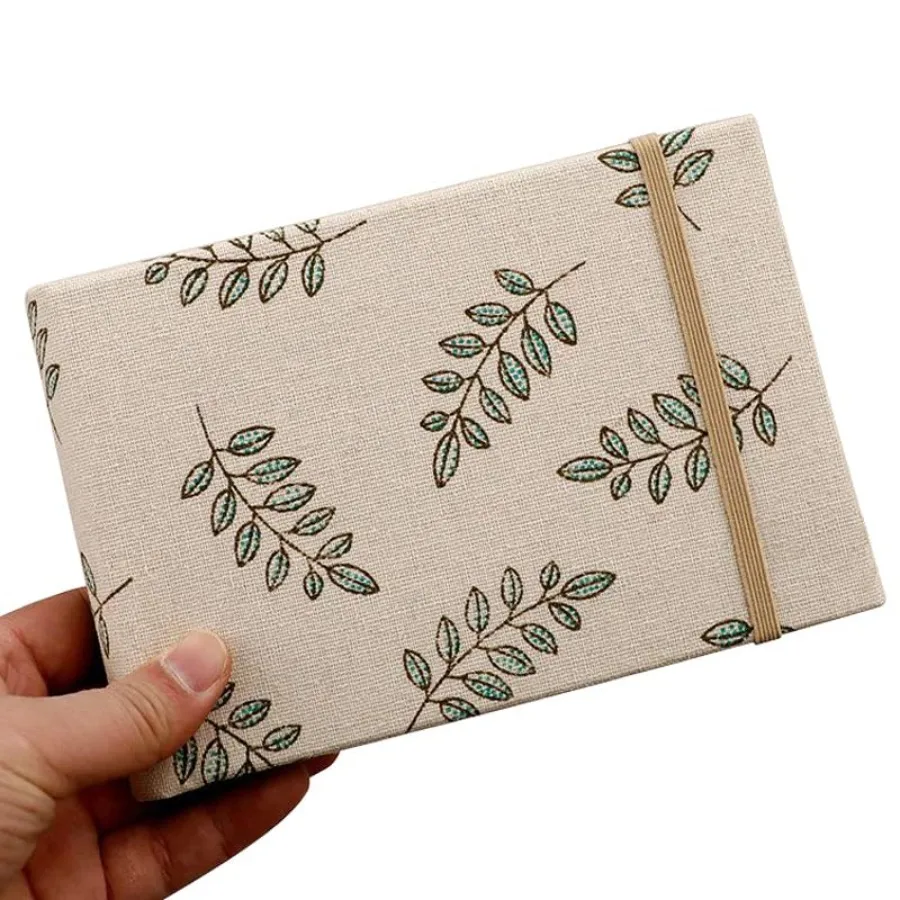 

Photo Album 4x6, Soft Fabric Cover Pictures Photo Albums Memory Book for Family Baby Wedding Anniversary Birthday