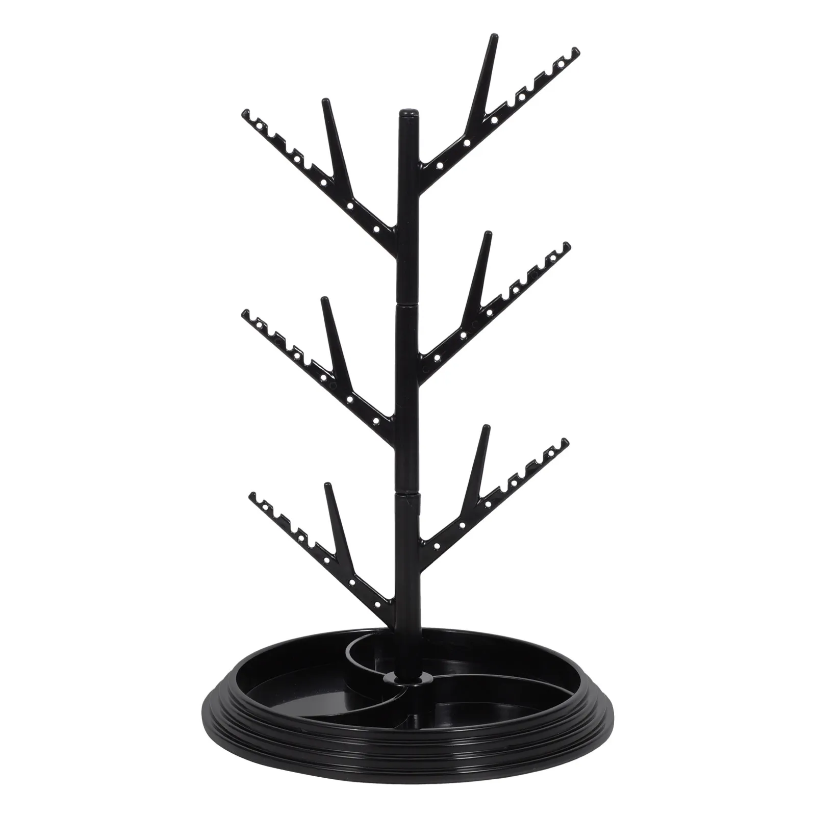 

Jewelry Stand Holder Organizer 9.75 Sturdy Plastic Keychain Display Rack Small Hanging Jewelry Organizer for Necklaces Earrings