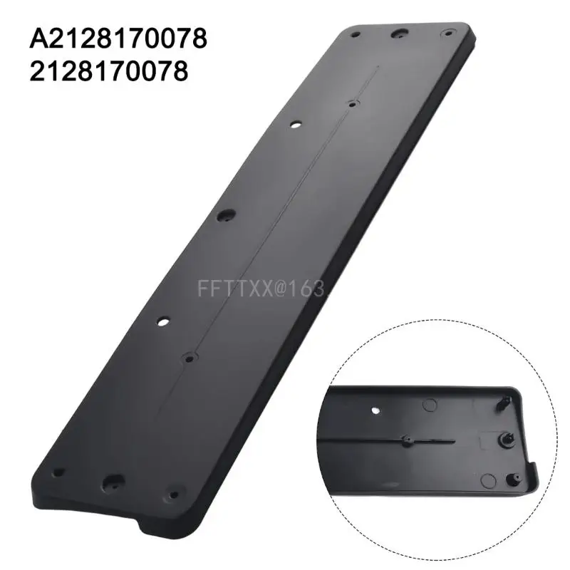 Front Bumper License Plate Bracket Frame Fixed Holder Number Stand Secure Mounting For W212 W204 2128170078 A2128170078